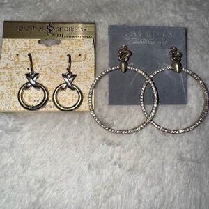 Silver Hoop Earrings